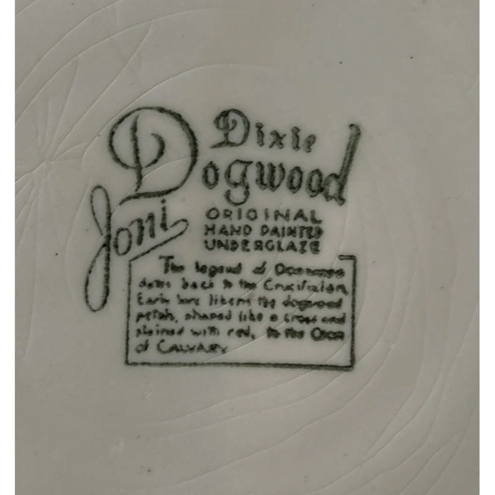 Dixie Dogwood Joni‎ China Ceramic Coupe Soup Salad Pasta Serving 8